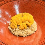 鮨いわもと - 雲丹の贅沢丼（北海道）