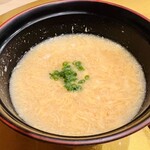 鮨いわもと - 入り玉子の味噌汁