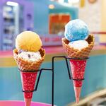 ブルーシールアイスクリーム - 料理写真: