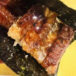 鮨いわもと - 焼き鰻の磯辺巻き