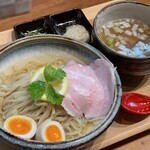 Nidaime Goemon - 昆布水つけ麺＋味玉