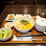 ハナンカフェ - 鶏飯ランチセットＭ