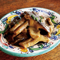 Marinated shimeji mushrooms
