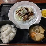 ニユートーキヨー 庄屋 新宿ＩＤＳビル店 - 照り焼きチキン定食　950円
