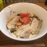 ラーメン イッケン - 料理写真:5月の限定麺ピザそば1000円税込