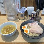しおらーめん進化 2nd - 『しおつけ麺全部のせ　大盛』　1800円