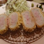 Purithipo Kufakutori Ando Katsu Puripo - おまかせヒレとんかつ(この日は米沢豚)