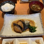 Jougasaki Okamoto - 煮魚定食　プリ