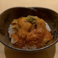 鮨 三國 - うにといくらの小丼