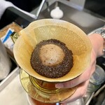 喫茶 水鯨 - 泡を見せてもらった