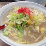 チャンポン一平 - チャンポンのワンポイントに紅生姜〜(^o、^)v中々Goo〜
