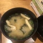 博多天ぷら やまや - 味噌汁