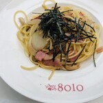 8010  - 本日のスパゲティは和風スパゲティ