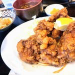 とんかつ一番 - ランチ 鶏の唐揚定食