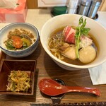 Chuuka Soba Mugiemon - 麦右衛門中華そばセット