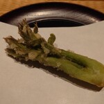 伯雲 - 秋田のタラの芽の天ぷら