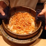 伯雲 - 桜海老と筍ご飯