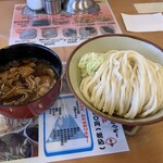 四方吉うどん - 肉汁うどん並