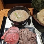 中華蕎麦 ひら井 - デフォでこの肉のクオリティ　しゃぶしゃぶとロースト