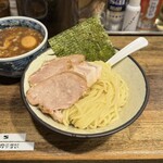 新橋 纏 - 特製濃厚鶏つけ麺（並）¥1250