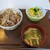 すき家 - 料理写真:牛丼ランチセット