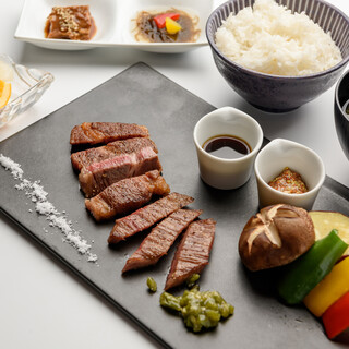 [Yamagata Beef Steak] A fusion of Local Cuisine and Japanese-style meal made with carefully selected ingredients from Shonai