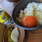 Nouka Utage - 卵かけごはん。美味しい(≧∀≦)