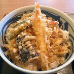 炉端ダイニング 薫海 - 天丼（本日ワンコインデー）500円