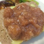 キッチン ブルー グローブ - 丸いのは、ドライいちじく？