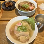 おダシと銀しゃり 中華そば 雲雀 - チャーシュー2種類！