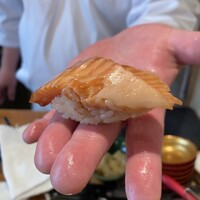 登喜和鮨 新発田本店 - 桜マス！低温調理でトロける〜♪