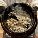薪鳥新神戸 - 土鍋鶏そぼろご飯