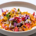 Maison DIA Mizuguchi - 2024.5 季節のパスタ（富山産ホタルイカ、静岡産サクラエビ、桑名産タケノコ、カラスミ、リングイネ）