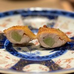 薪鳥新神戸 - 高原比内地鶏 手羽ねぎま