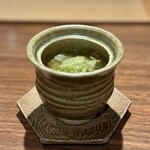薪鳥新神戸 - 鶏出汁の茶碗蒸し