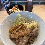 Kirameki No Tori - 小麦のチカラ小＋唐揚げ丼（無料クーポンごはん少なめ）