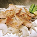 栗豚トントロの塩焼き