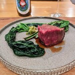 La Stalla - 今年食べたお肉で一番です。菅野牧園さんの経産牛にはくたびれた感じが全然ないんですよ。それでいて年齢を重ねた深みがあるのでけっこう反則です