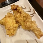 Marugame Seimen - かしわ天と、折り畳まれたいか天