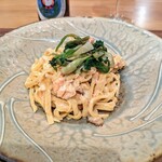 La Stalla - 本日は私以外は初見のお客様だったので、パスタを一皿にしてポーションを落とす予定だったそうです。