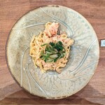 La Stalla - サクラマスとタモギタケにシャクの香り