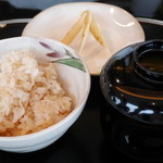 表参道うかい亭 - ガーリックライスお食事セット