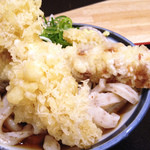 ぶっかけ（＋ちく天、えび天）
