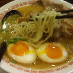 よってこや - チャーシュウ麺の麺