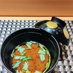 Ikebukuro Sushi Fukuju - ・留椀：赤出汁味噌汁