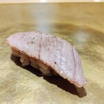 Ikebukuro Sushi Fukuju - ・大トロの炙り