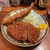 とんかつ 大吉 - 料理写真:メンチカツ定食＋海老フライ