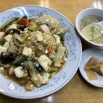 ぎょうざの満洲 - やみつき丼　¥650-（税込）