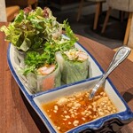 ASIAN RESTAURANT BASIL - ◆「生春巻き」890円