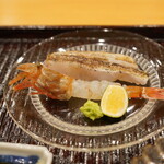 みつき - お造り猛者海老と甘鯛